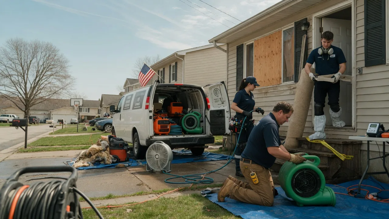 Water Damage Restoration in Strang, NE near me